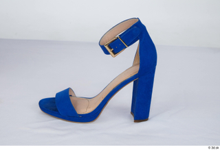 Clothes  310 blue high heels sandals shoes 0004.jpg